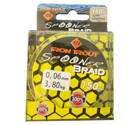 Iron Trout Spooner Braid 0.06 3.80 Kg Gelb